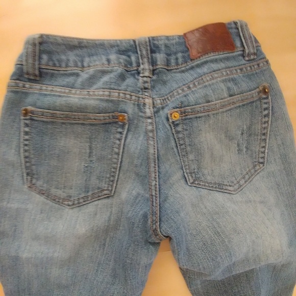 Womens Distressed Paris Blues Jeans size 1 - Picture 4 of 7